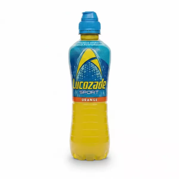 Lucozade Sport Orange bottle front view