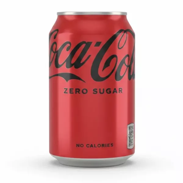 330ml can of Coca-Cola Zero Sugar