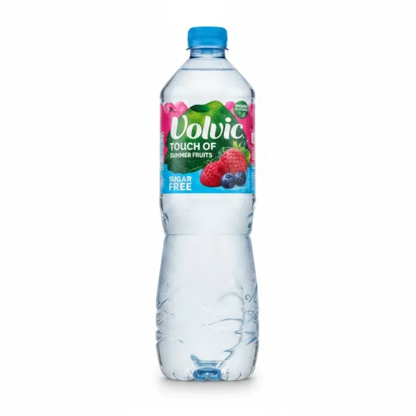 Volvic Touch of Summer Fruits water bottle front