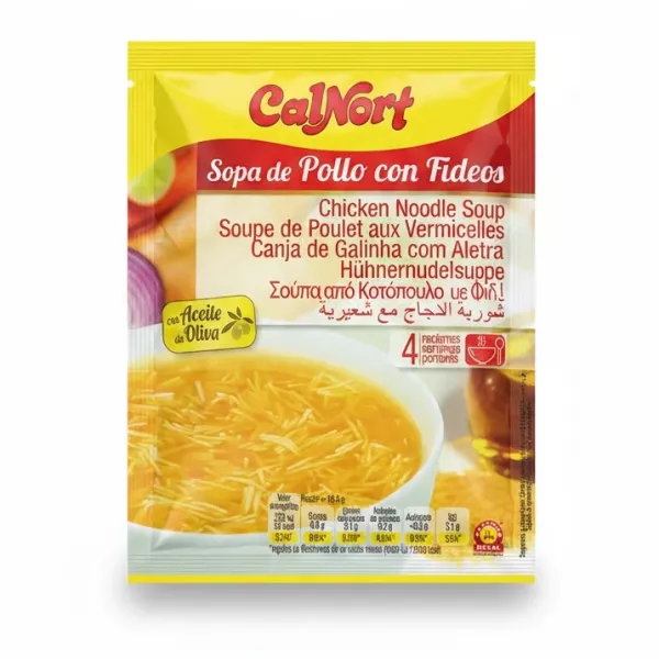 CalNort Chicken Noodle Soup front package