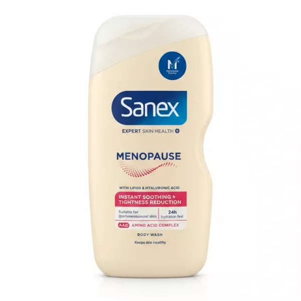 Sanex Menopause Soothing Body Wash front view