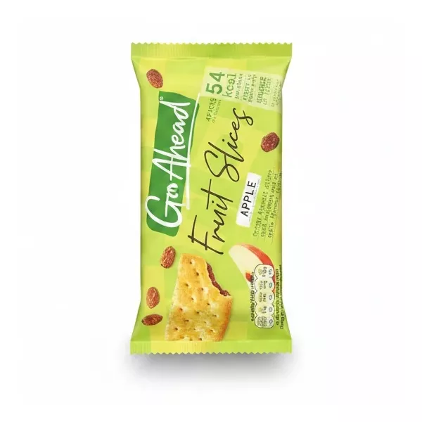 Go Ahead Fruit Slices Apple flavour pack front