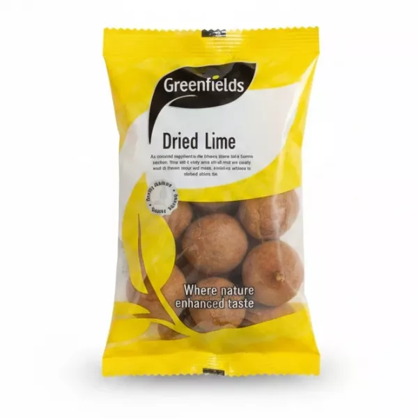 Greenfields Dried Lime front packaging