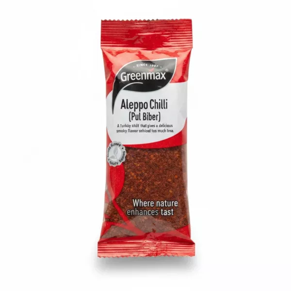 Packet of Greenmax Aleppo Chilli Pul Biber spice