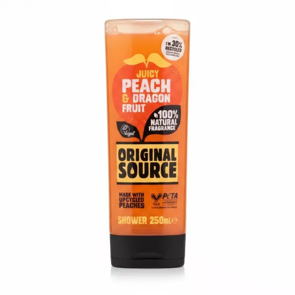 Original Source Juicy Peach & Dragon Fruit Shower Gel front bottle