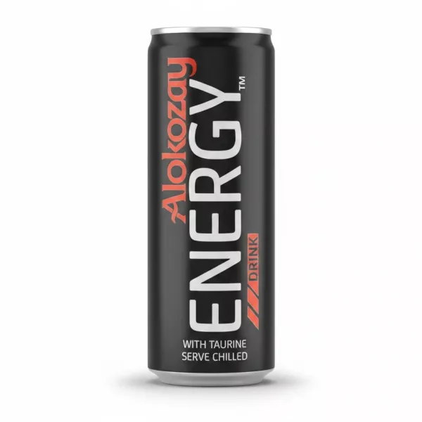 Alokozay Energy Drink 250ml slim can front view