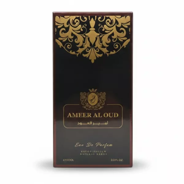 Ameer Al Oud Eau De Parfum box front view