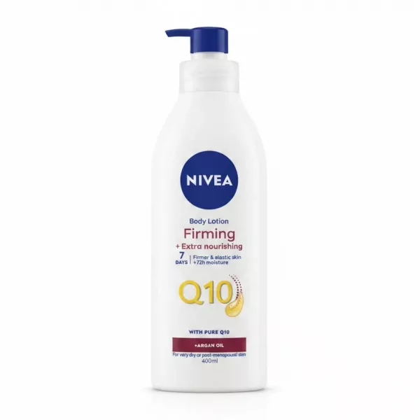 Nivea Firming Body Lotion Q10 bottle front view