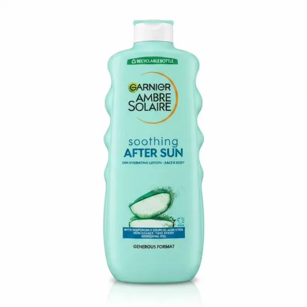 Garnier Ambre Solaire soothing after sun lotion front view