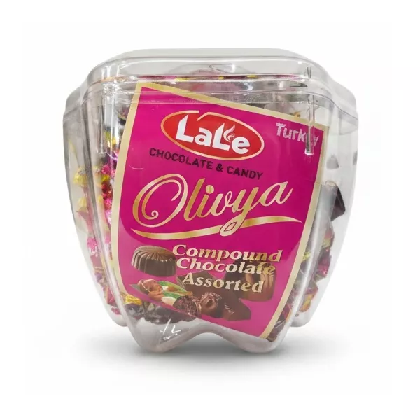 Lale Olivya assorted compound chocolate box front view
