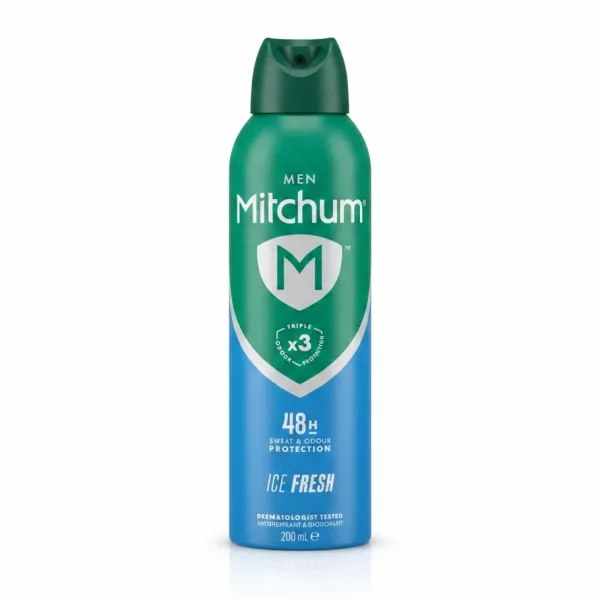 Mitchum Men Ice Fresh Deodorant spray front view