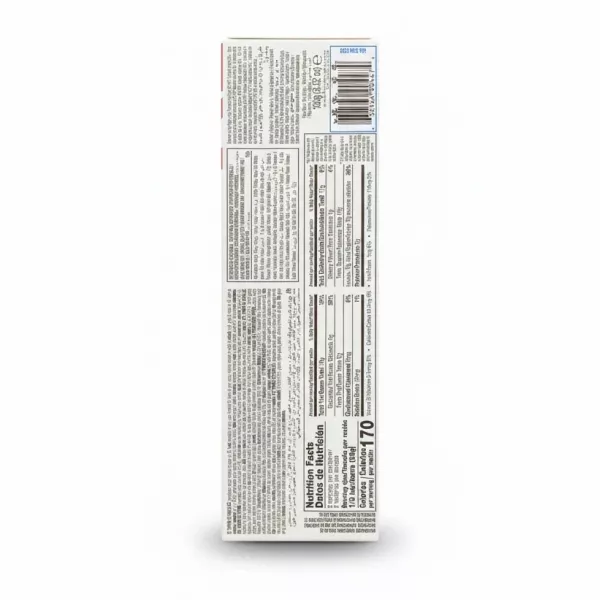 el Almendro Crunchy Chocolate Turrón nutrition and ingredients label