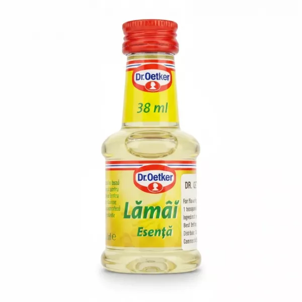 Dr. Oetker Lemon Essence bottle front view