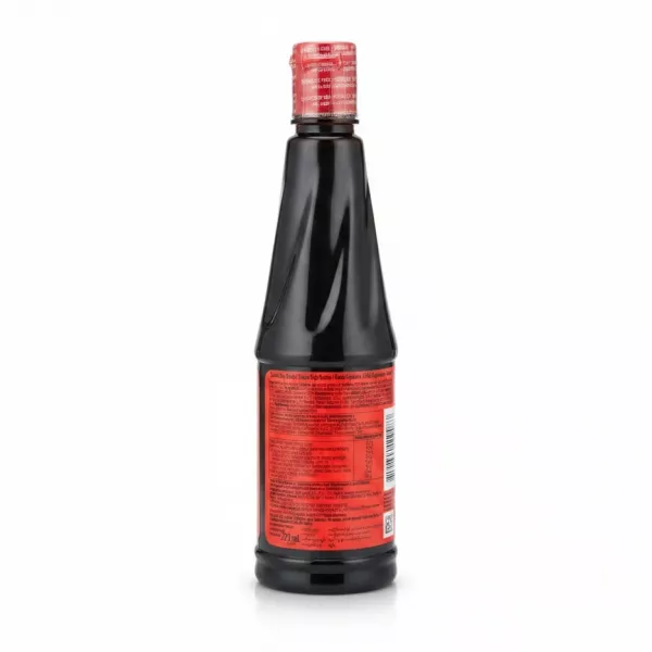 ABC Sweet Soy Sauce Kecap Manis 275ml bottle back label showing ingredients and nutrition
