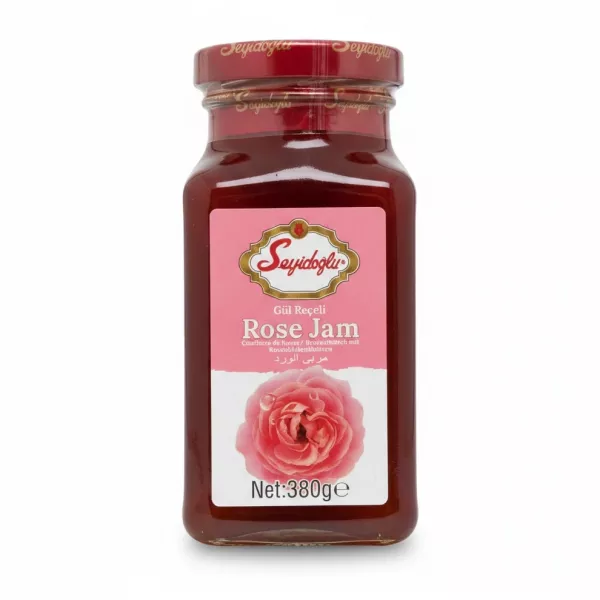 Seyidoglu Rose Jam jar front label