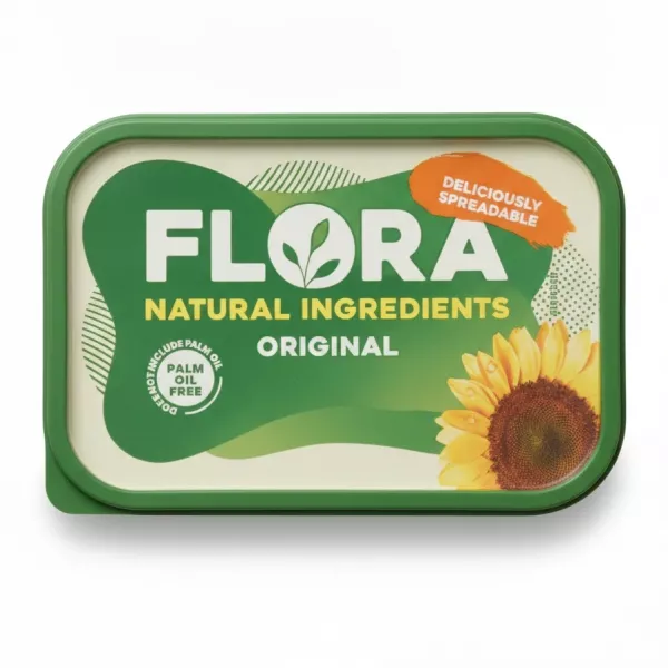 Flora Natural Ingredients Original tub front view