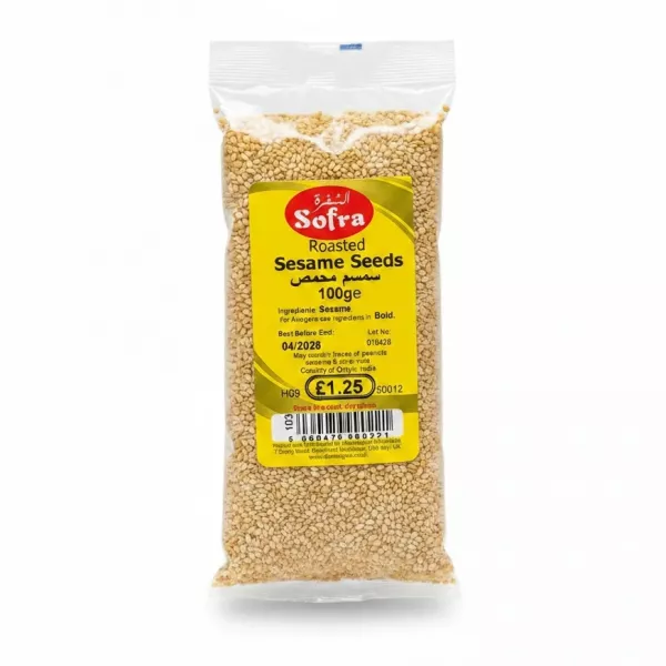 Pack of Sofra Roasted Sesame Seeds 100g