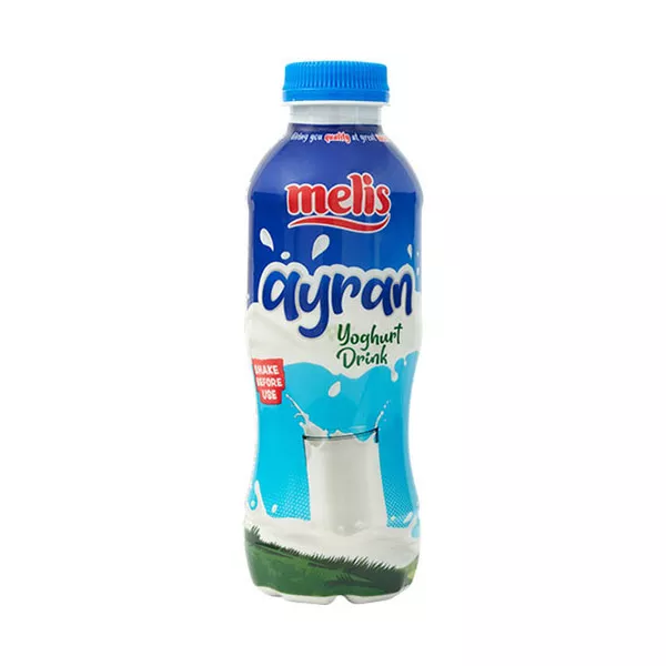 Melis Ayran Yoghurt Drink is a refreshing and healthy yogurt-based beverage. Perfect for any time of day. Available at halalo.co.uk and Halalo.