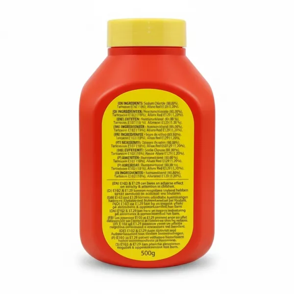 Heera Egg Yellow Food Colouring Powder 500g ingredients and instructions