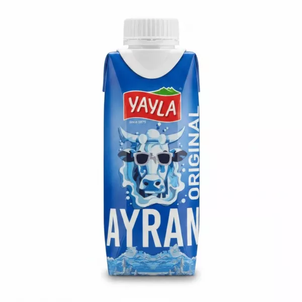 Yayla Original Ayran yogurt drink front view