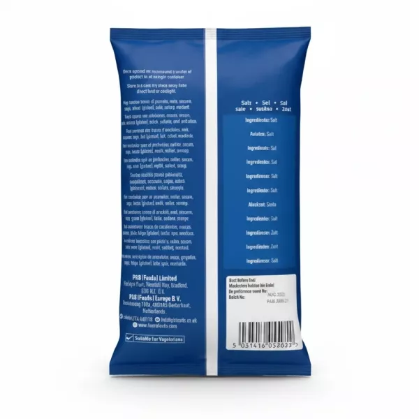 Back view with ingredients and storage info