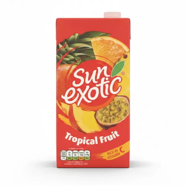Sun Exotic Tropical Fruit Juice 1 litre carton front view