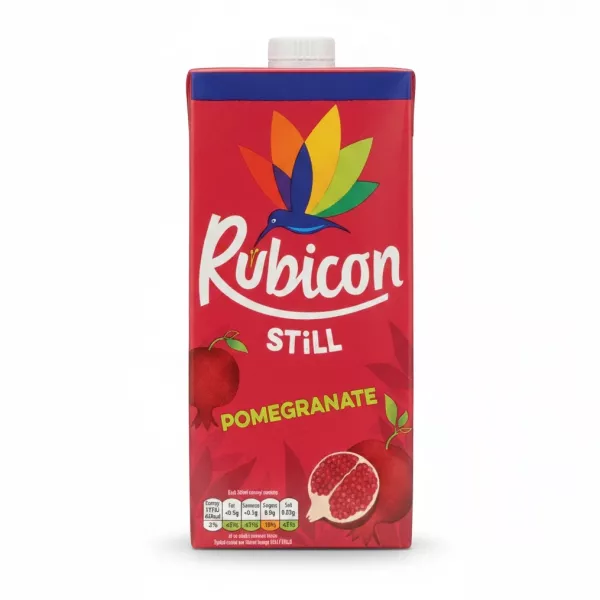 Rubicon Still Pomegranate Juice 1 litre carton front