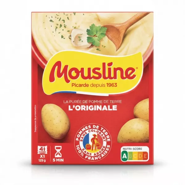 Mousline Original Potato Puree Pack Front