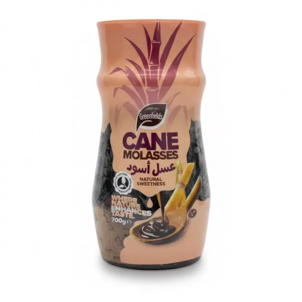 Greenfields Cane Molasses 700g jar front label