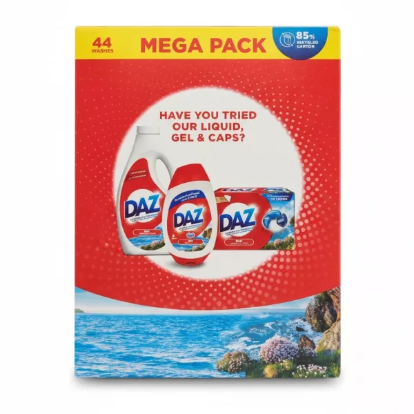Daz liquid, gel and caps product range