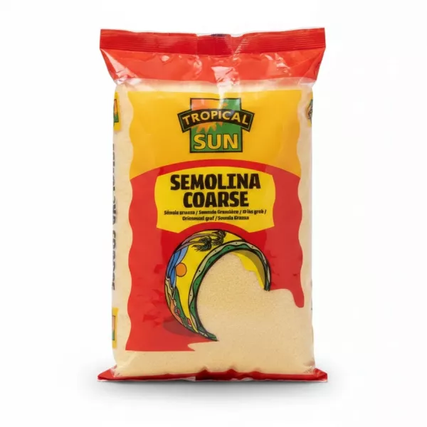 Tropical Sun Coarse Semolina front packaging