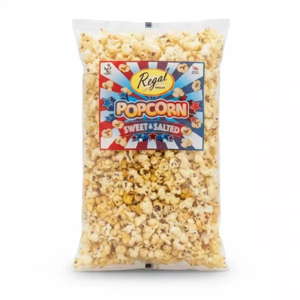 Regal Snacks Sweet & Salted Popcorn front pack