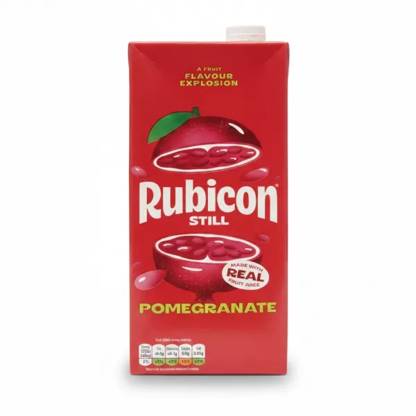 Rubicon Still Pomegranate Juice carton front view