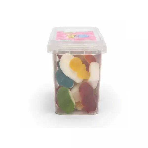 Side view of Pimlico Galactic Mix gummy sweets packaging