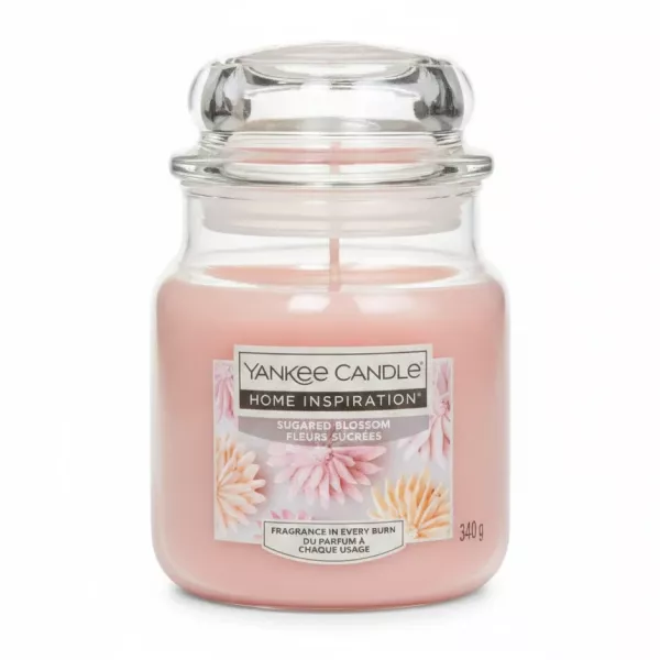 Yankee Candle Sugared Blossom in glass jar