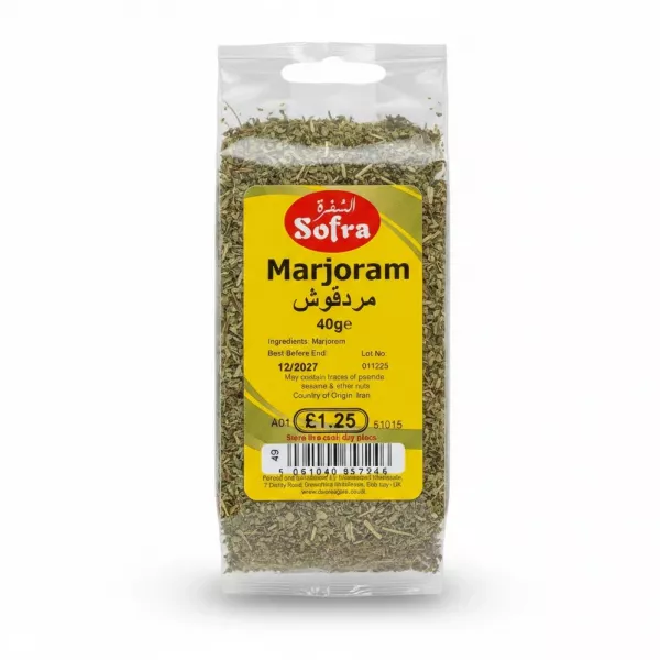 Packet of Sofra Marjoram dried herb 40g