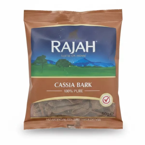 Rajah Cassia Bark packaging front view