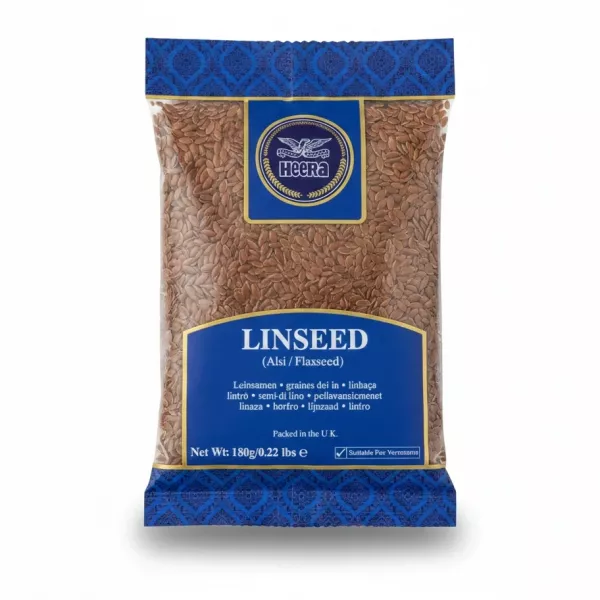Pack of Heera Linseed (Flaxseeds) showing front packaging