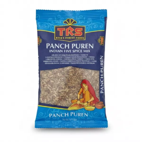 TRS Panch Puren Indian Five Spice Mix packaged front
