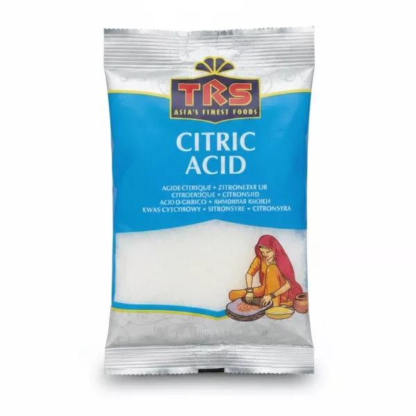 TRS Citric Acid 100g packaging front