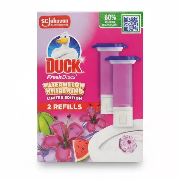 Duck Fresh Discs Watermelon Whirlwind 2 refills packaging