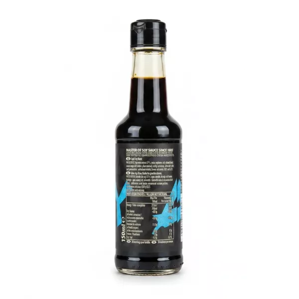 Amoy Light Soy Sauce 150ml bottle nutritional information and ingredients