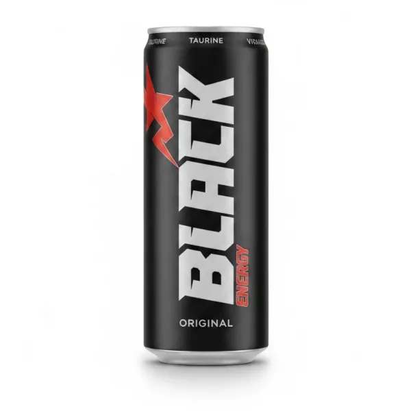Black Energy Original Drink can front view