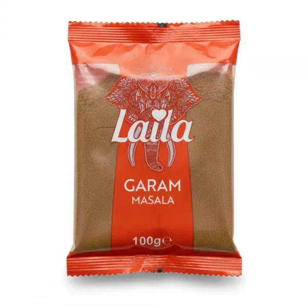 Laila Garam Masala 100g red packet front