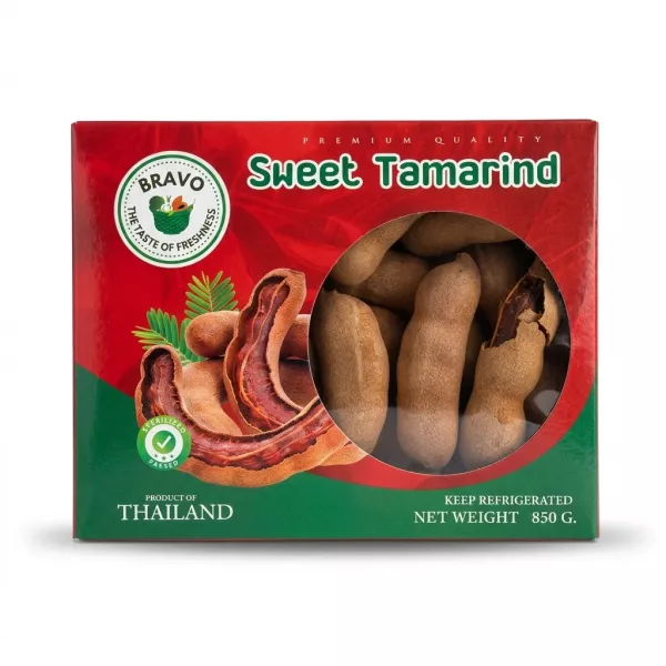 Enhanced Bravo Sweet Tamarind premium boxed product 850g front view