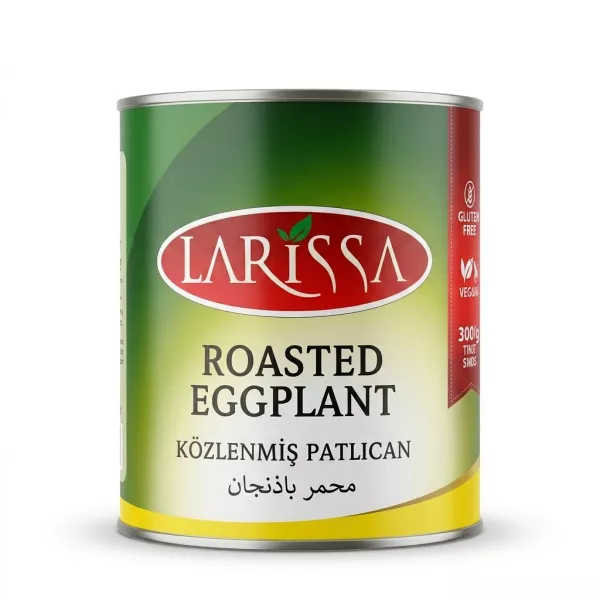Enhanced Front view of Larissa Roasted Eggplant 2800g tin