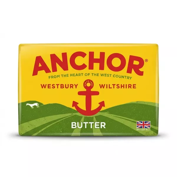 Enhanced Front of Anchor Salted Butter 200g pack