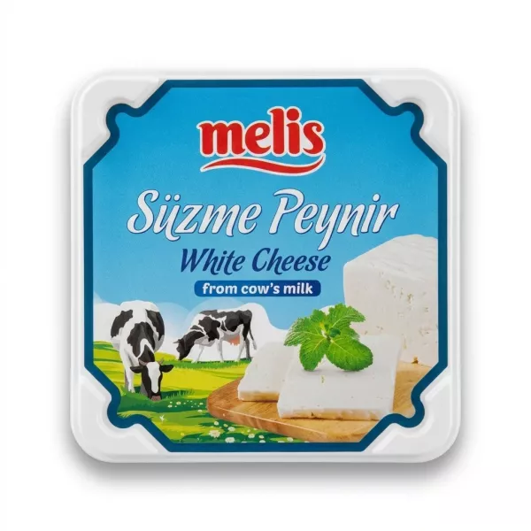 Enhanced Front view of Melis Süzme Peynir White Cheese tub
