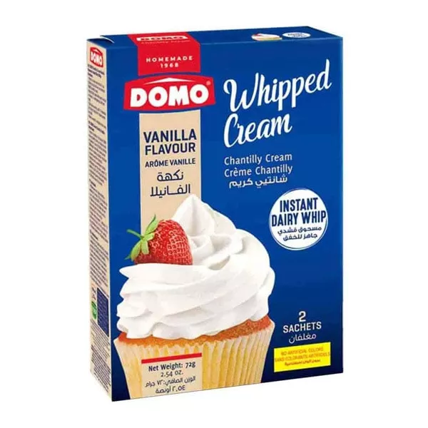 Domo Vanilla Flavour Whipping Cream