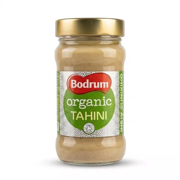 Enhanced Here is your professional e-commerce photo for Bodrum Organic Tahini.